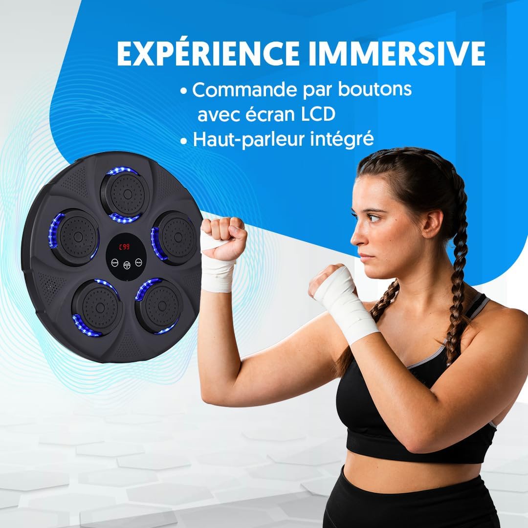 FightMaster™ | Machine de Boxe Interactive