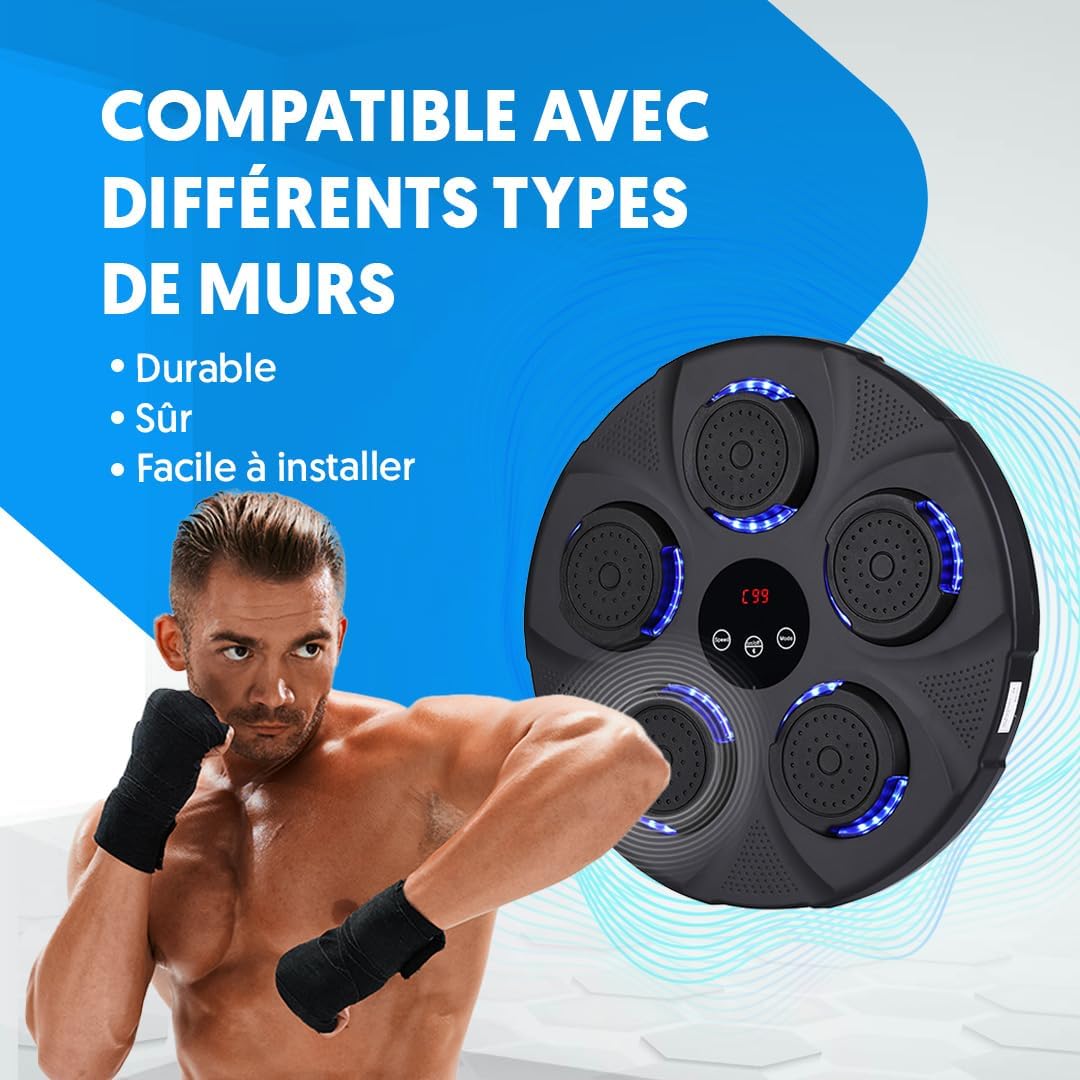FightMaster™ | Machine de Boxe Interactive