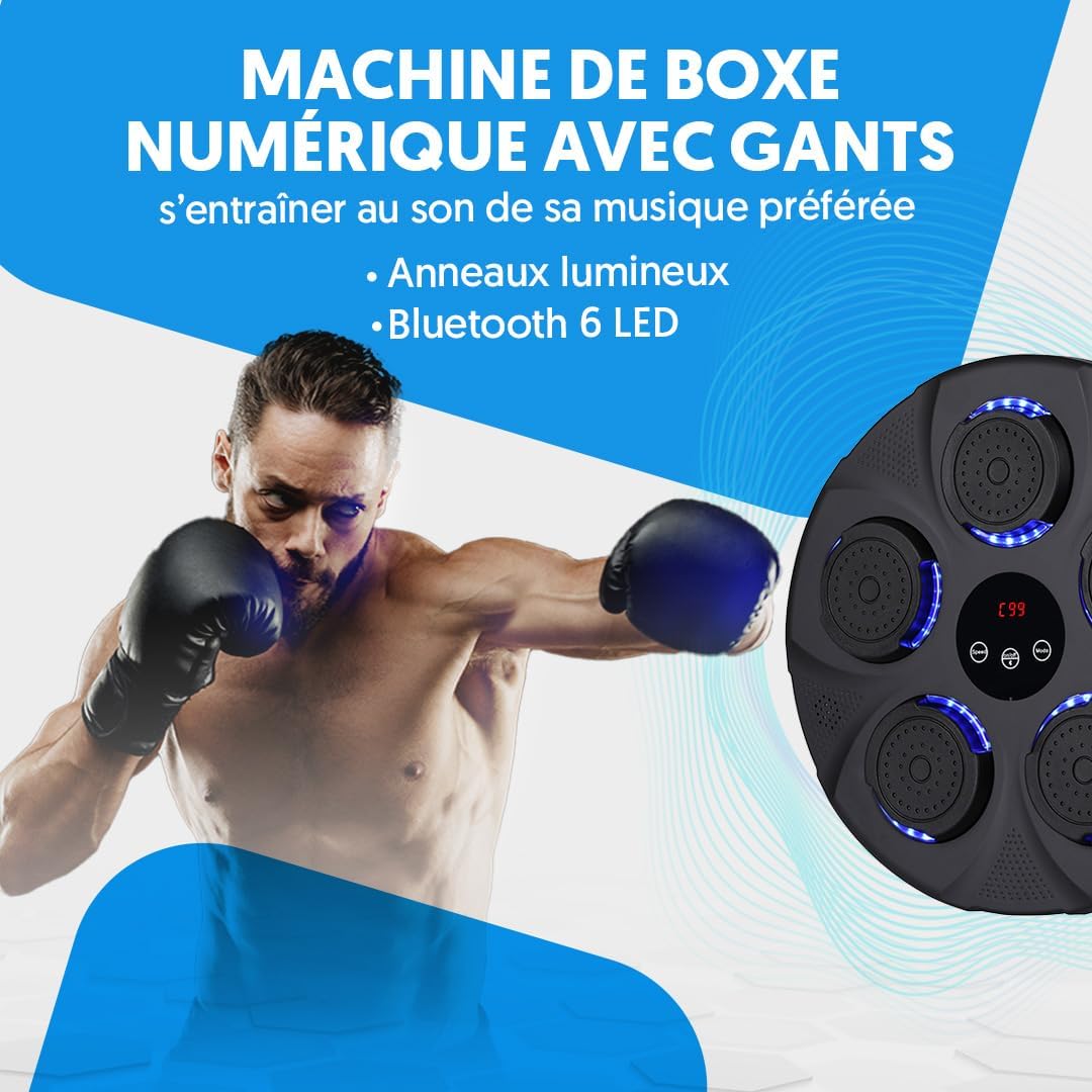 FightMaster™ | Machine de Boxe Interactive