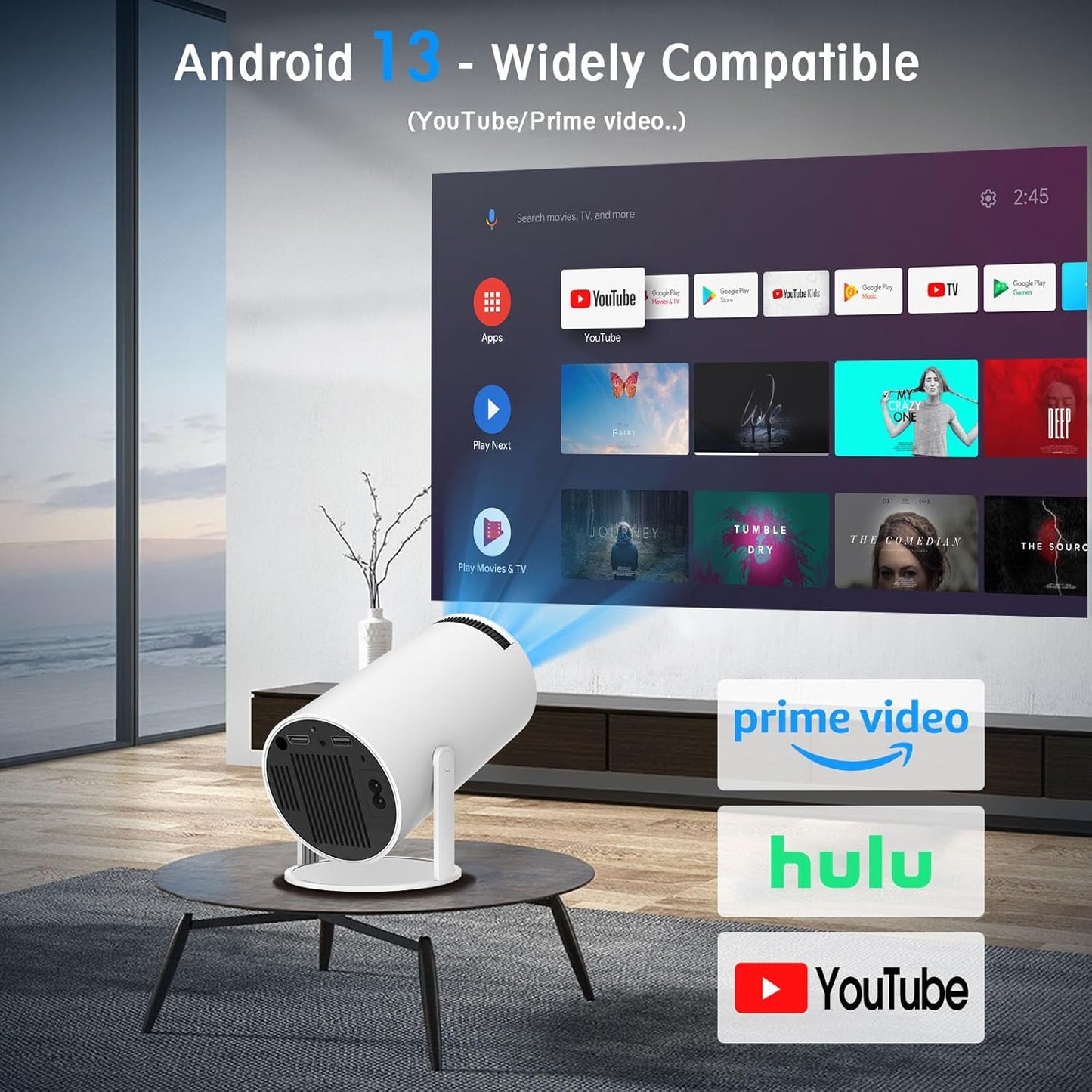 Mini Vidéoprojecteur 4K