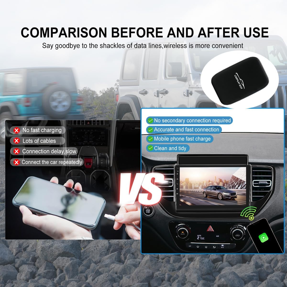 Carplay avec Youtube et Netfix