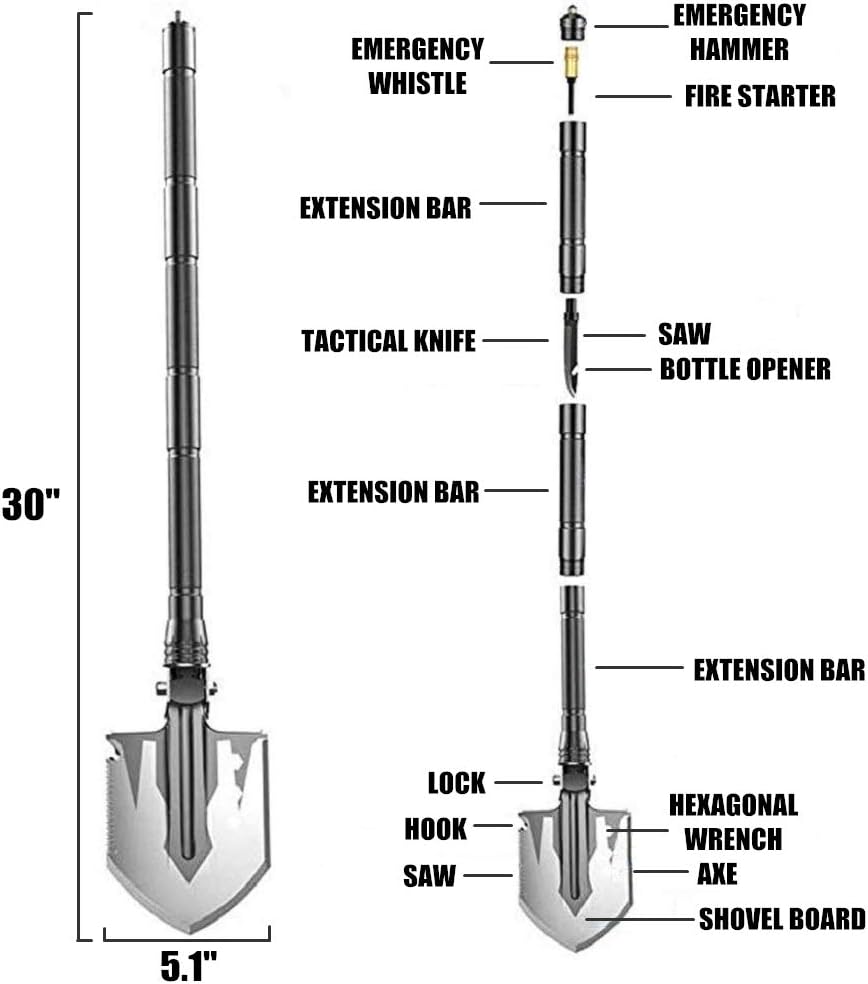 Outil de Survie Pliable 23-en-1