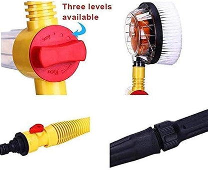 Brosse de Lavage 360° avec Jet d’Eau