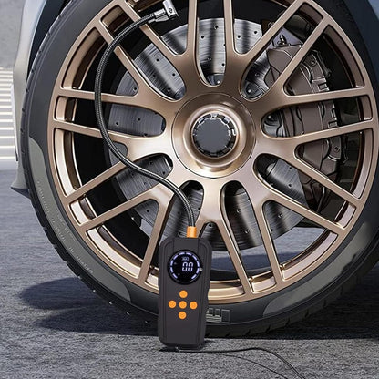 Démarreur de Batterie Portable avec Compresseur et LED