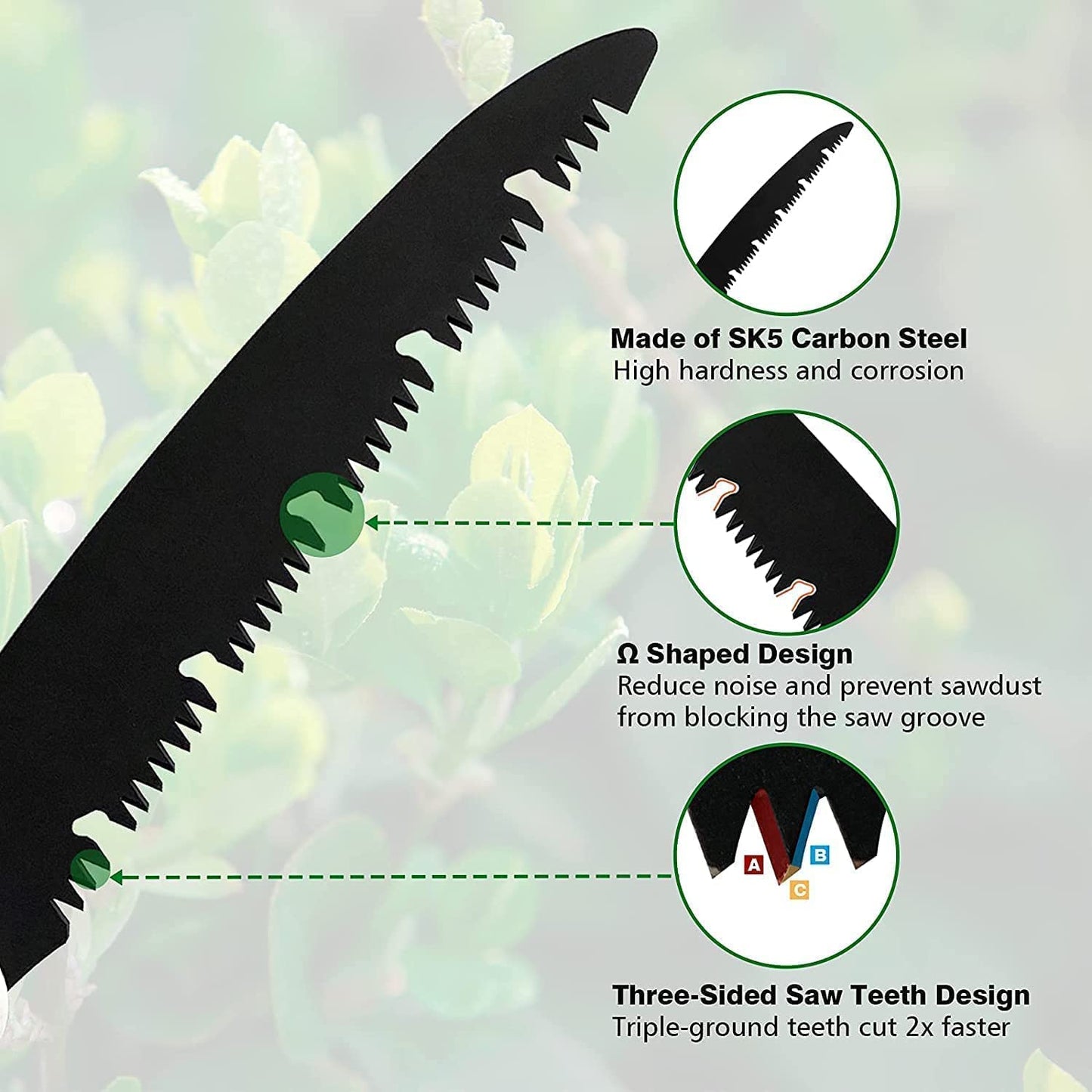 Scie Pliante de Jardin – Coupe Bois & Élagage Ultra Précis