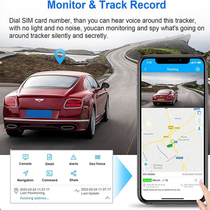 Mini GPS Tracker Magnétique – Localisation en Temps Réel