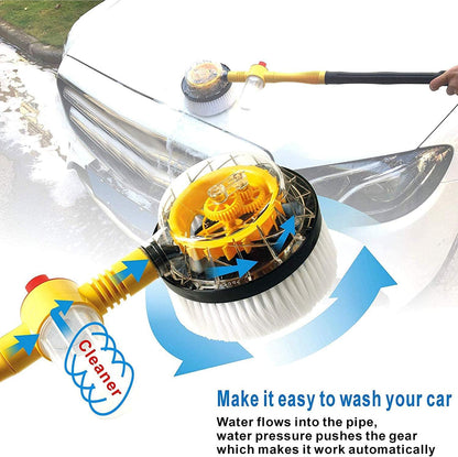 Brosse de Lavage 360° avec Jet d’Eau