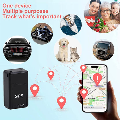 Mini GPS Tracker Magnétique – Localisation en Temps Réel