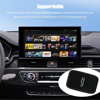 Carplay avec Youtube et Netfix