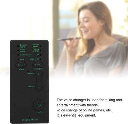 Modificateur de Voix Portable avec 7 Effets Sonores