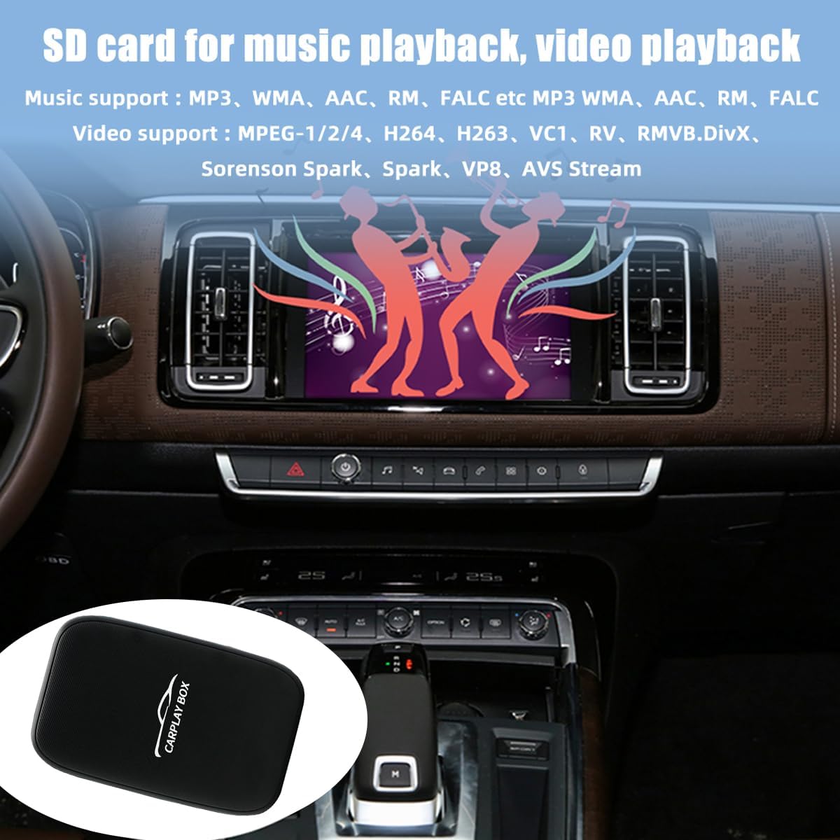 Carplay avec Youtube et Netfix