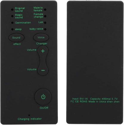 Modificateur de Voix Portable avec 7 Effets Sonores