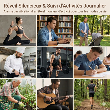 Réveil Silencieux Vibrant