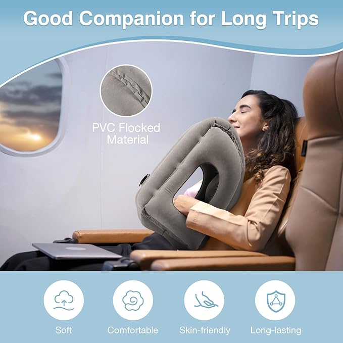 MoKo™ | Oreiller de voyage gonflable ultra-confort