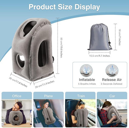 MoKo™ | Oreiller de voyage gonflable ultra-confort
