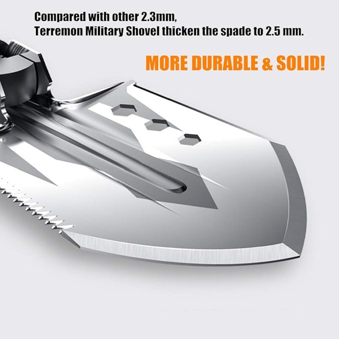 Terremon™ | Pelle de survie tactique 23-en-1